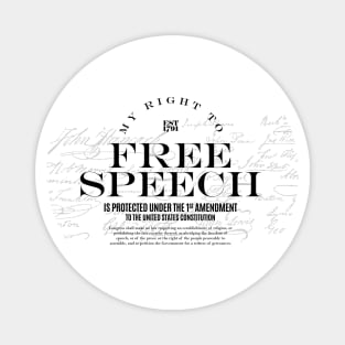 Free Speech Magnet